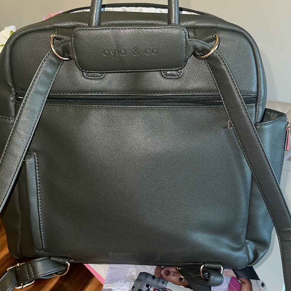Olive Green Men's Bag - Picture 6 of 15